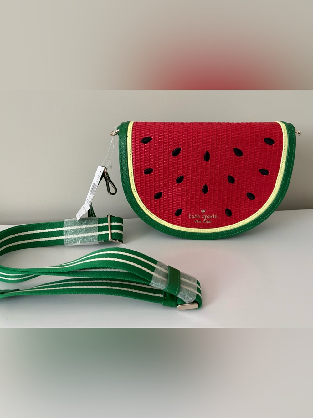 kate spade Red and Green Watermelon Crossbody